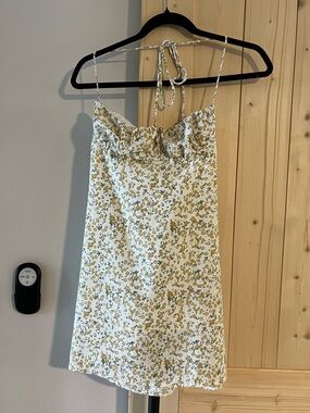 Princess Polly Acer Mini Dress Yellow Multi
